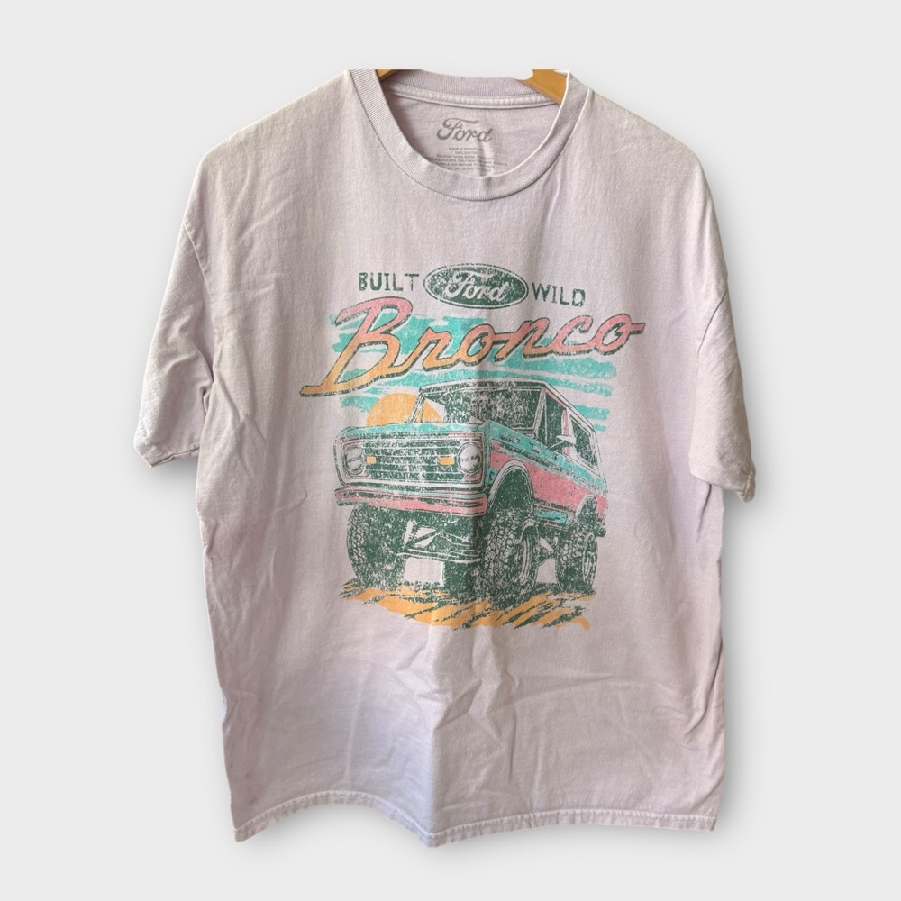 Ford “Built Wild Bronco” Graphic Tee – XL (Perfectly Imperfect)